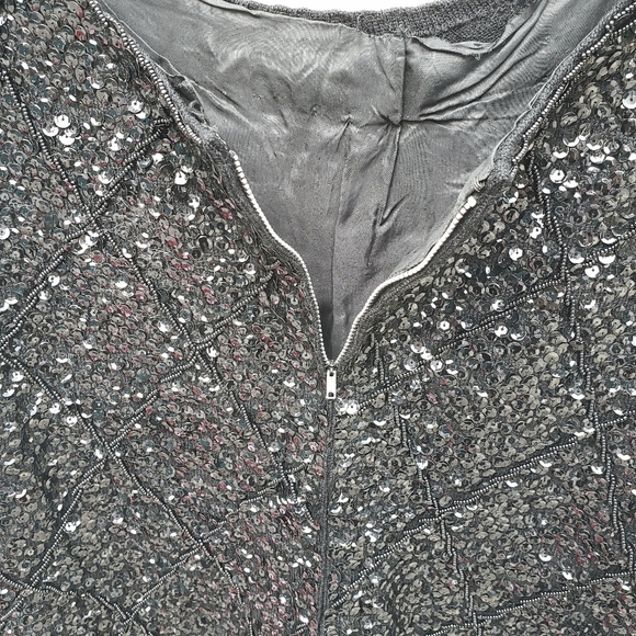 Vintage sequined wool top - Picture 7 of 7